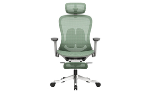 Adjustable High Office Chair with Footrest