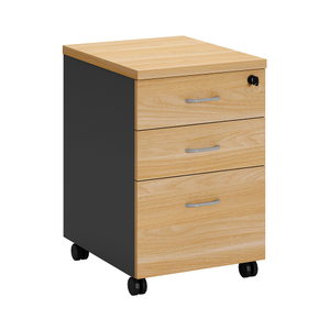 Lockable Works Office Pedestal with Drawers