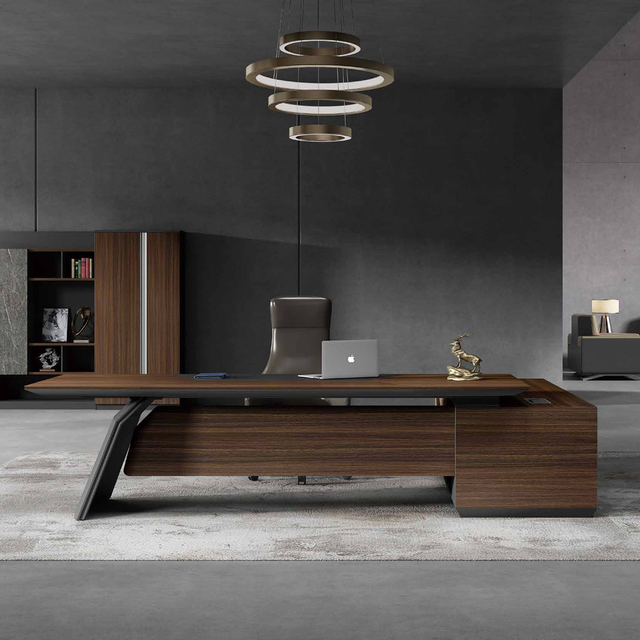 JIANGNAN ZHUPIN Series Executive Desk | W2800*D2600*H760(mm) | W3200*D2600*H760(mm)