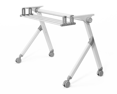 Adjustable Table Base with Wheels