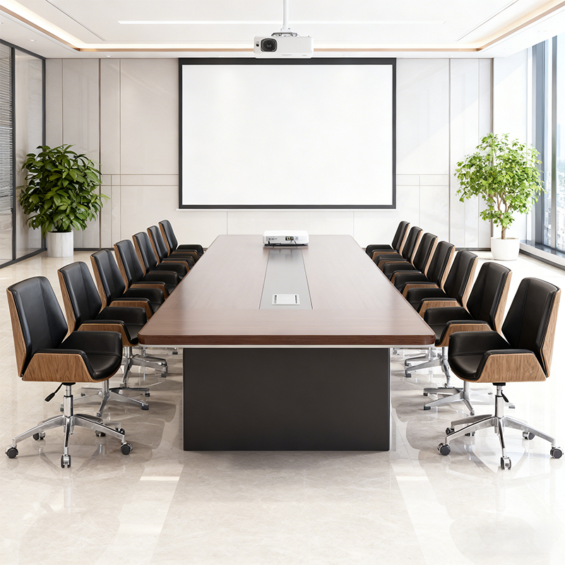 Executive Chair Swivel Leather Height Adjustable for Office