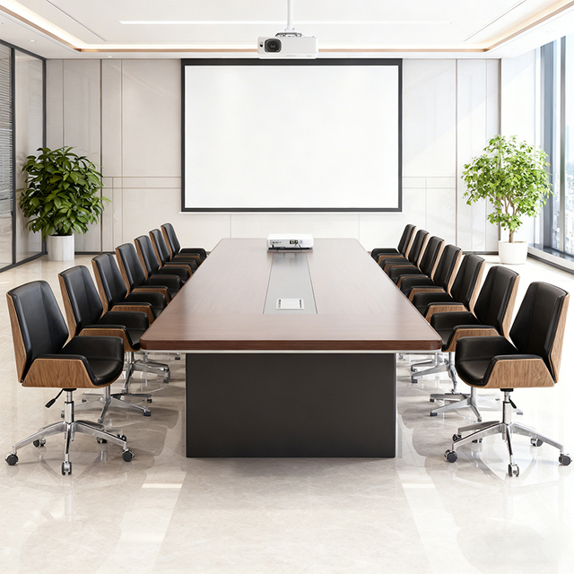 Executive Chair Swivel Leather Height Adjustable for Office