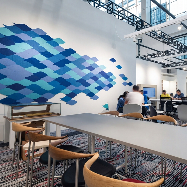 Acoustic Wall Panels Modular Decorative Office Soundproofing