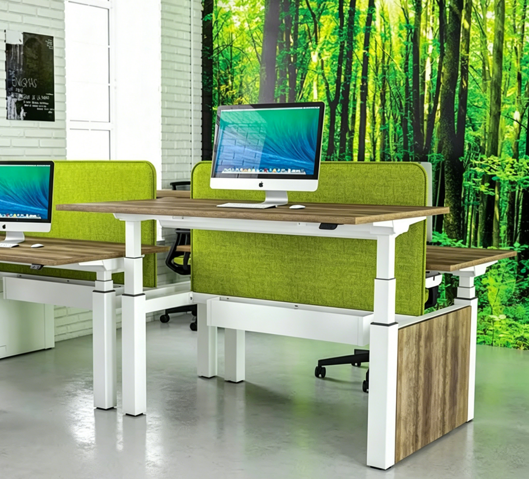 Height Adjustable Sit Stand Desk