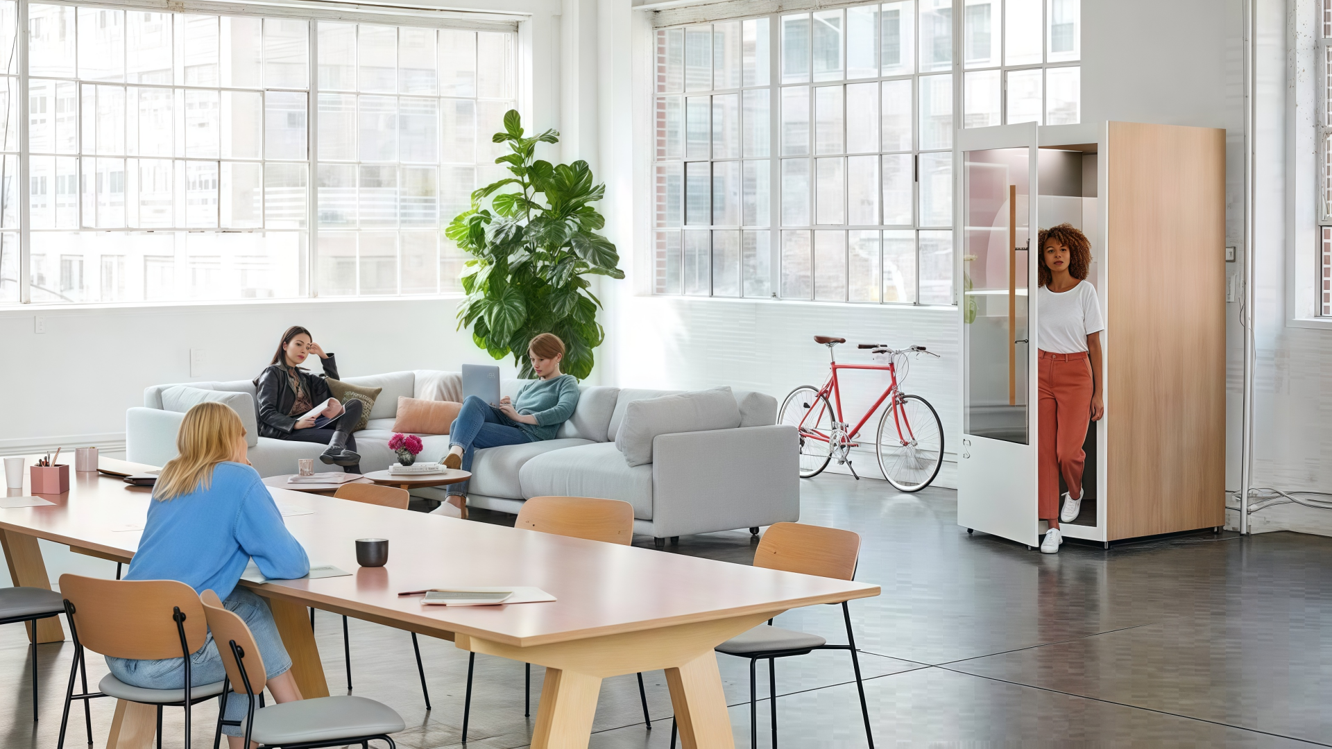 Co‑Working interior design