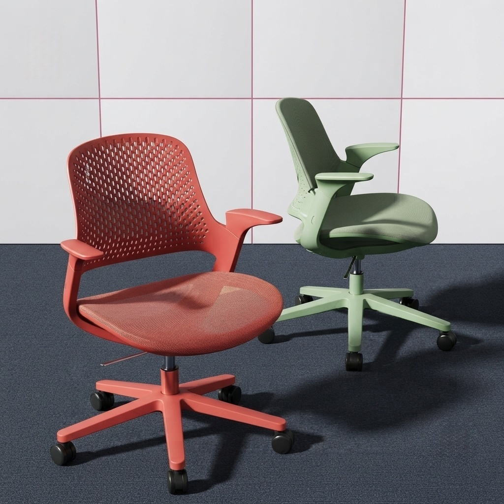 Ergonomic Task Chair Breathable Mesh Office Seating