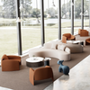 Reception Lounge Chair Modern Cafe Seating Soft Upholstery