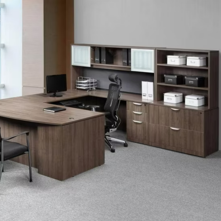 Modern L Shape Office Workstation