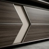 CEO Desk Voyage Series with Modern Wood Panel