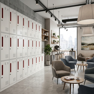 ffice Locker Cabinet Modular Lockable Steel Storage System