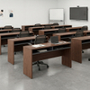 Modular Training Table Modern Wood Desk Conference Workstation