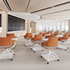 Mobile Collaborative Training Chairs for Office 