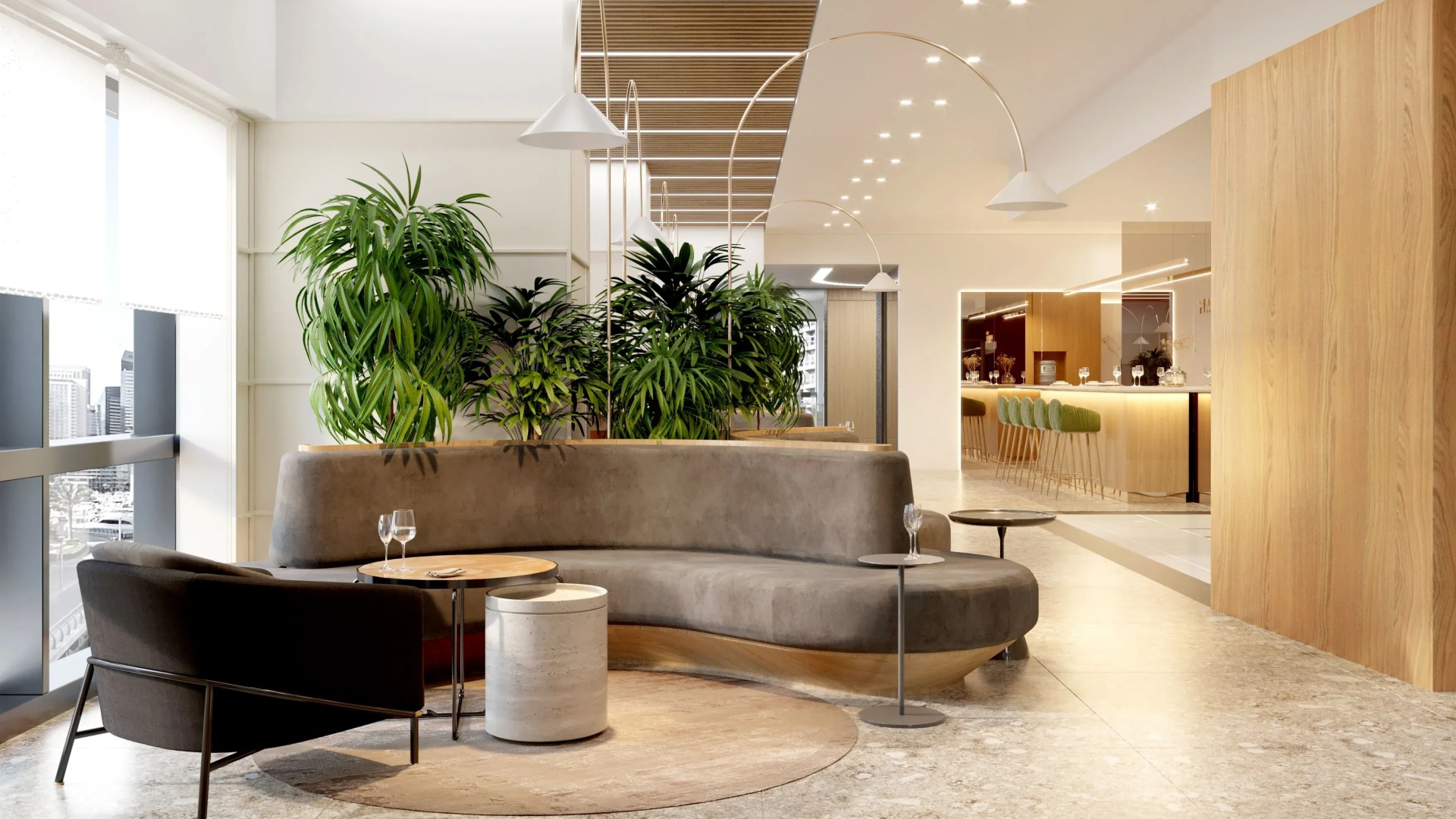 lounge area