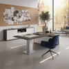 Height Adjustable Executive Desk Modern CEO Workstation