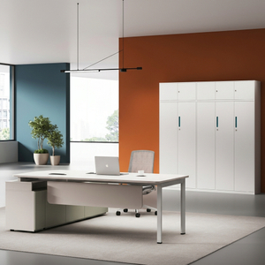 Modern Office Storage Cabinet Lockable Modular Executive Credenza