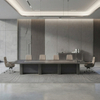 Executive Conference Table Integrated Power Large Modern Boardroom Furniture