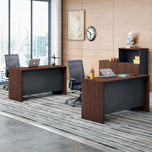 Executive Office Desk Modern Wood Workstation Computer Table