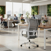 Ergonomic Mesh Office Chair Modern Task Chair Swivel Computer Seating