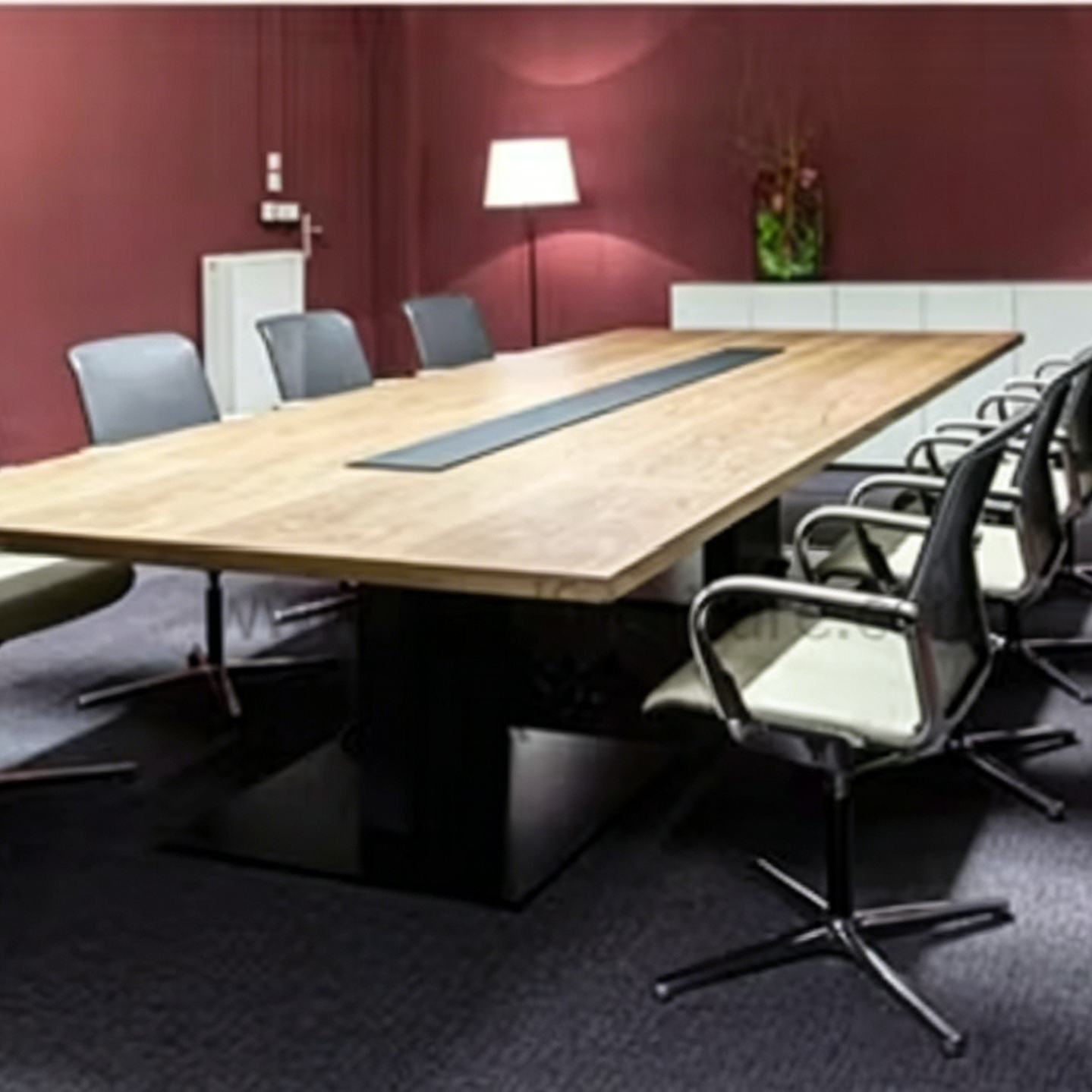 Commercial Modern Wooden Conference Table