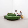 Modular Office Circular Sofa Commercial Round Lounge Seating