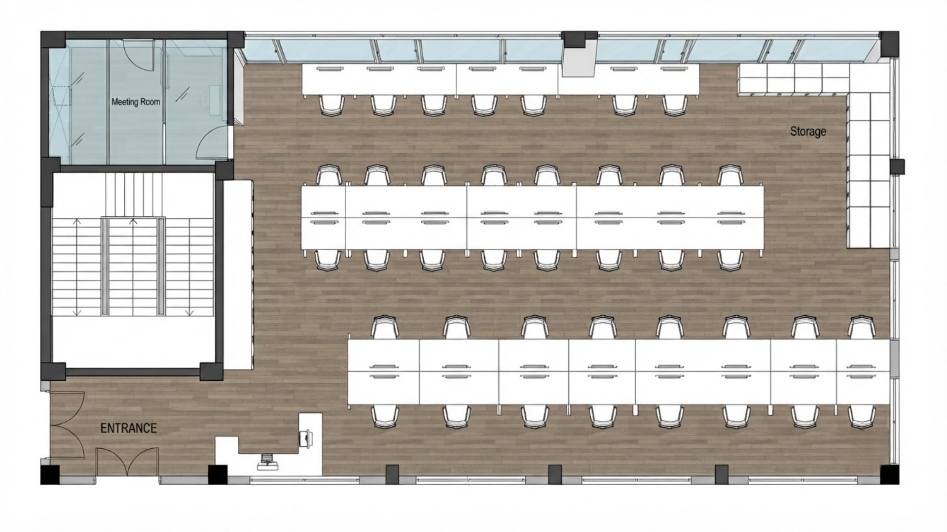 office floor plan