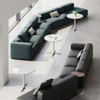Modular Office Sofa Flexible Fabric Reception Lounge Seating