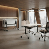 Folding Conference Table Mobile Training Room Workstation