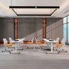 Folding Conference Table Mobile Training Room Workstation