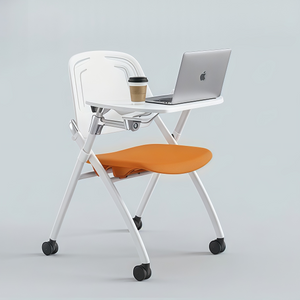Training Chair with Writing Tablet Folding Nesting Design