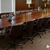 Luxury Walnut Veneer Meeting Room Table