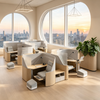 Acoustic Personal Pods with Swivel Desk for Office Focus