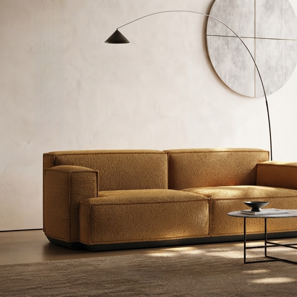 Executive Office Sofa Luxury Leather Modern CEO Reception Couch