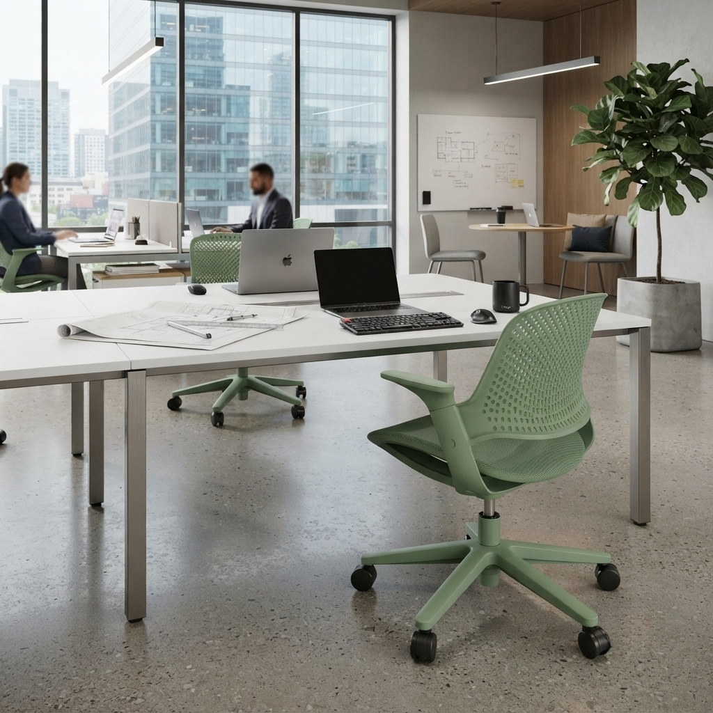 Ergonomic Task Chair Breathable Mesh Office Seating