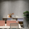Fluted Acoustic Wall Panels PET Felt Decorative Office Cladding