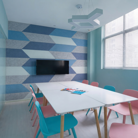 Acoustic Wall Panels Modular Decorative Office Soundproofing
