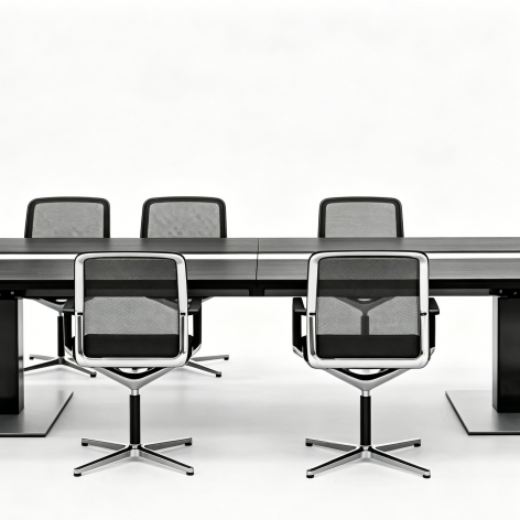 Commercial Modern Wooden Conference Table