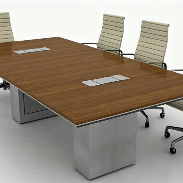 Modern Rectangular Conference Table