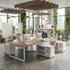 Mobile Rolling Multi-Tier Steel Office Storage Credenza