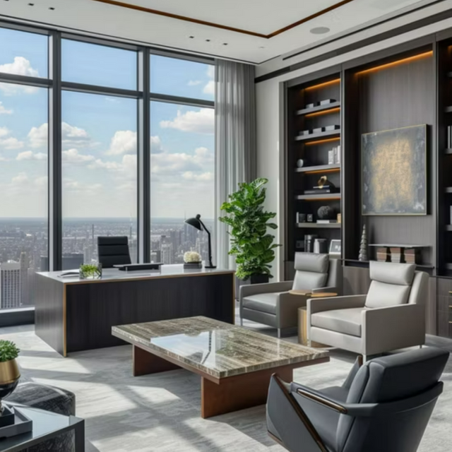 Modern L Shape Office Workstation