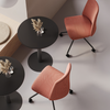Round Bistro Coffee Table for Office Lounge Areas