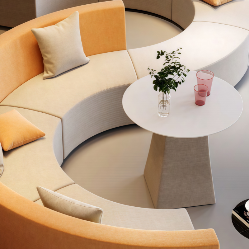 Modular Office Public Area Lounge Seating Set