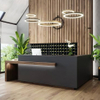 Office Reception Desk Counter for Corporate Lobby Areas